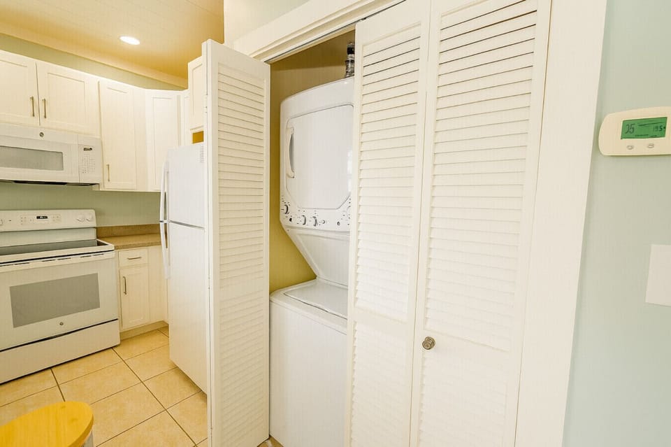 Washer and Dryer Inside Condo
