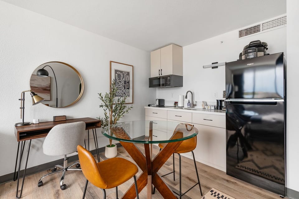 Indulge in the comfort and style of this contemporary living space.