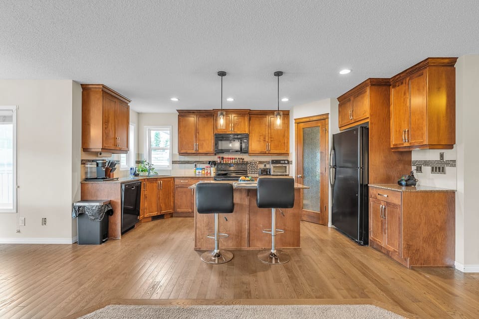 Kitchen for all guests, there is labeling for guests