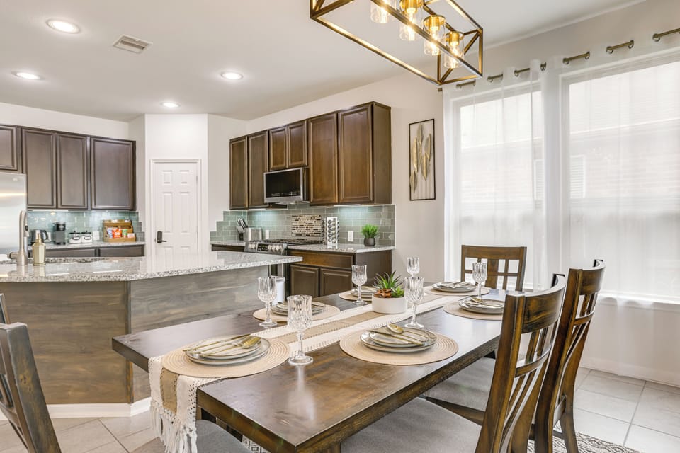 Property Interior | Single-Story Home | Free WiFi | Central A/C & Heating