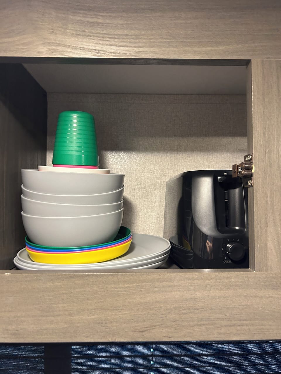 Basic kitchen ware provided for kids too