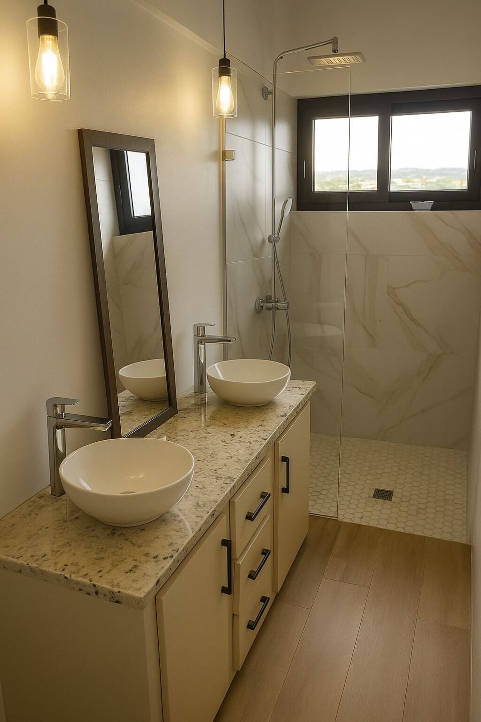 1st Ensuite Full Bathroom