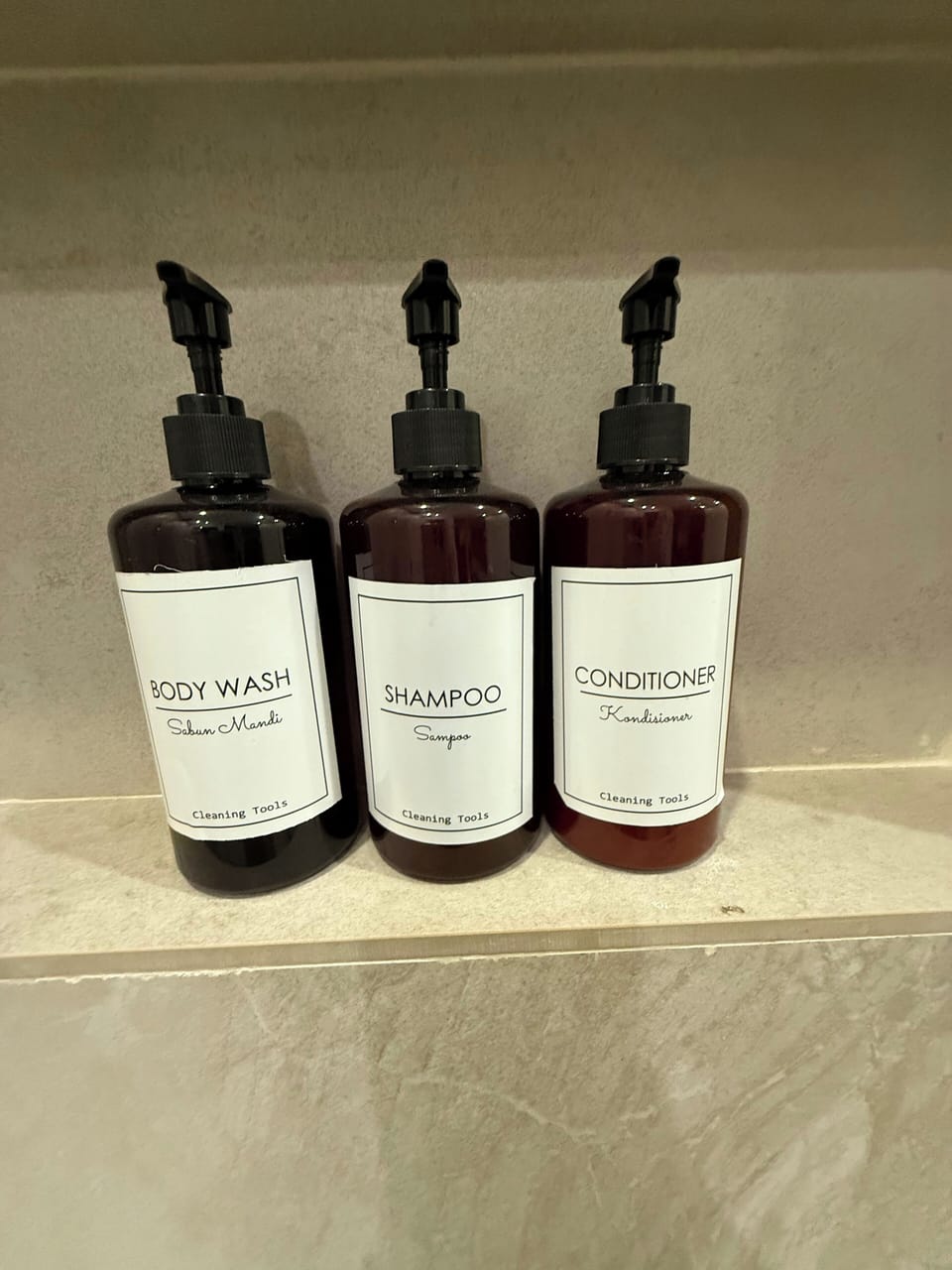 Bathroom amenities