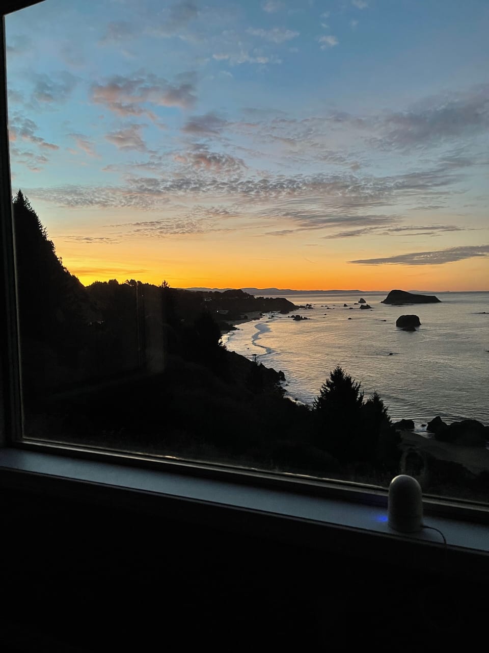 A Front Row Seat to Nature’s Masterpiece: the Fiery, Glowing Sunset