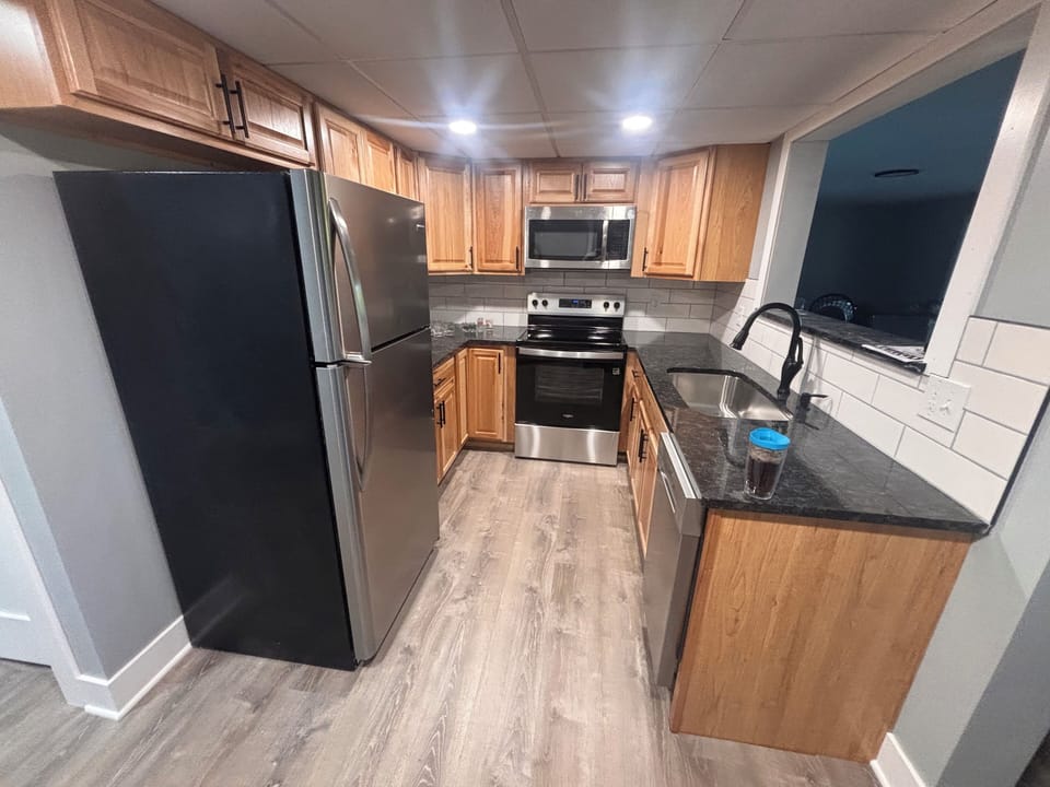 Basement kitchen base