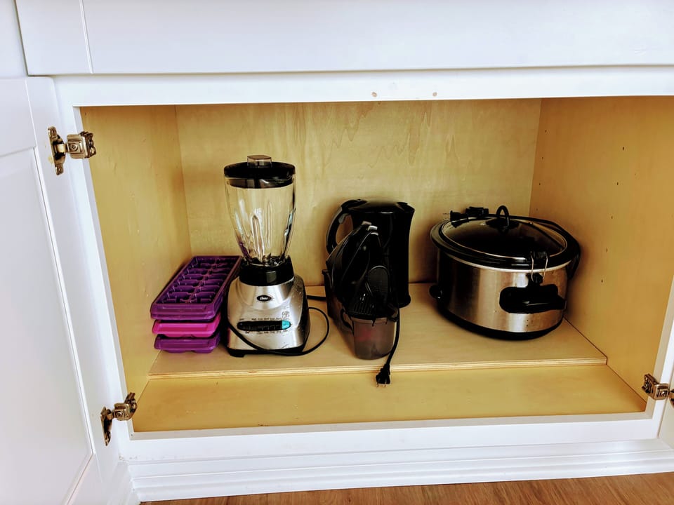 Blender, kettle, slow cooker, and more for easy at-home meals.