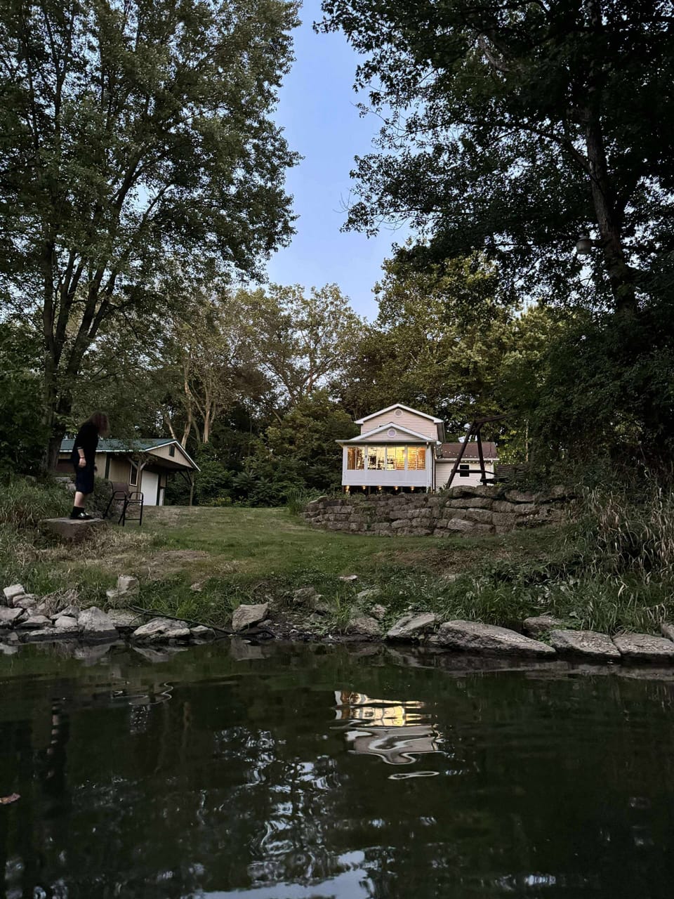 Bring your kayaking or paddleboard and launch from the property