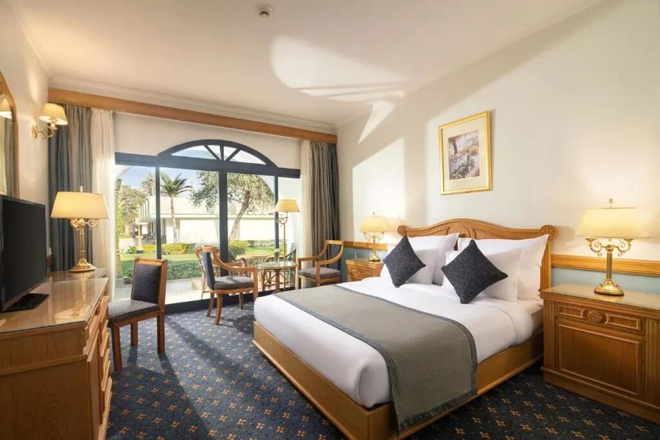 Wake up to sunshine and garden views from your bed.