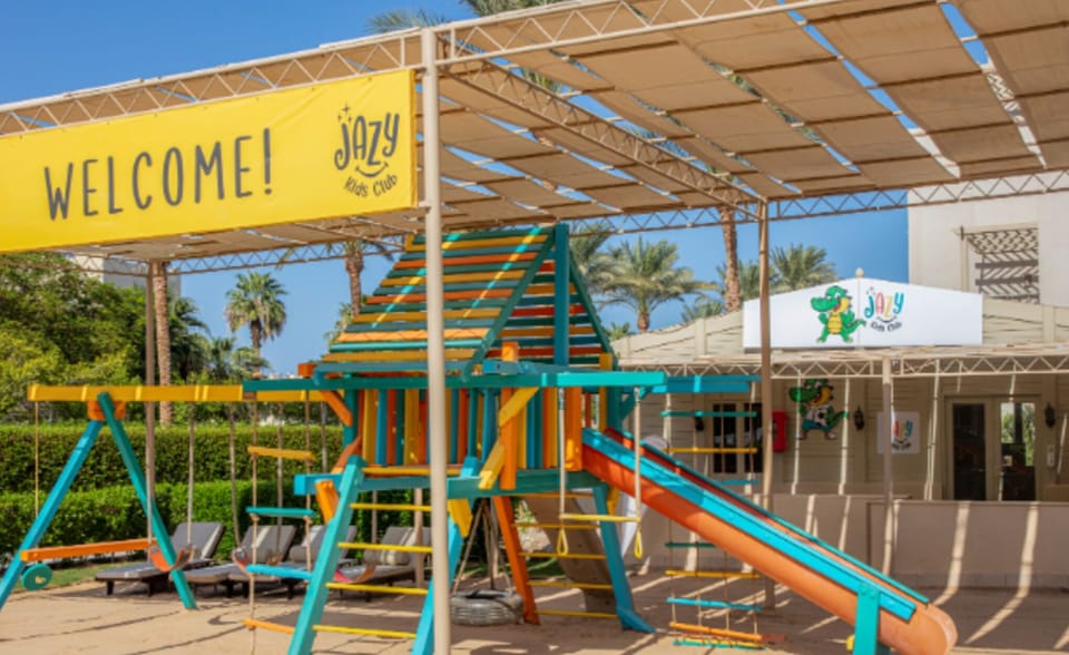 Arrive to a cheerful welcome and family-ready play spaces.