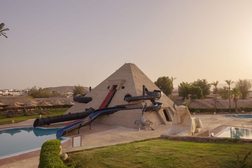 Splash into adventure with iconic slides and spacious pools.