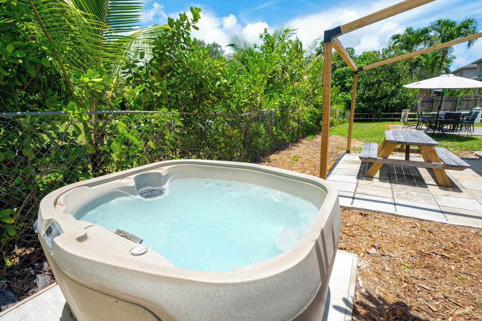 Hot tub for relaxation 