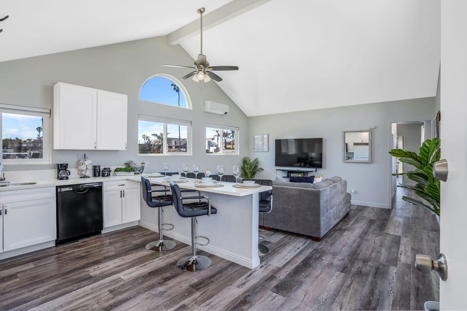 "Stylish kitchen with all the essentials."