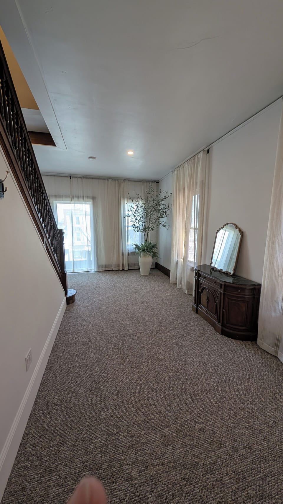 The second Floor Entry Level has plenty of room for your bags when your arrive