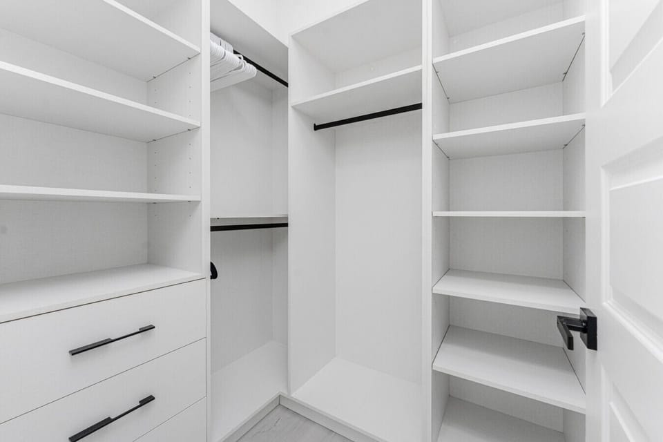 Huge Closet with Built-Ins