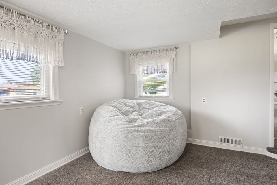 Bean Bag for two in Family Room