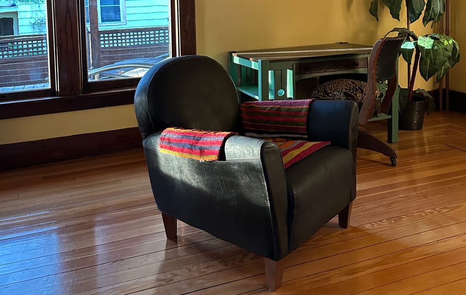 comfy Chair and Desk