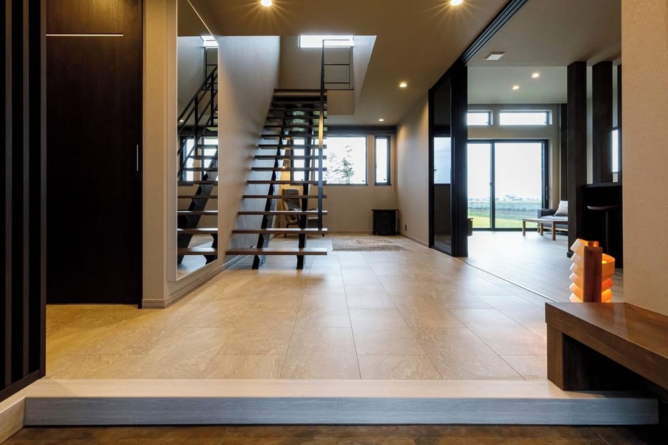 View of the 2nd floor stairs from the entrance