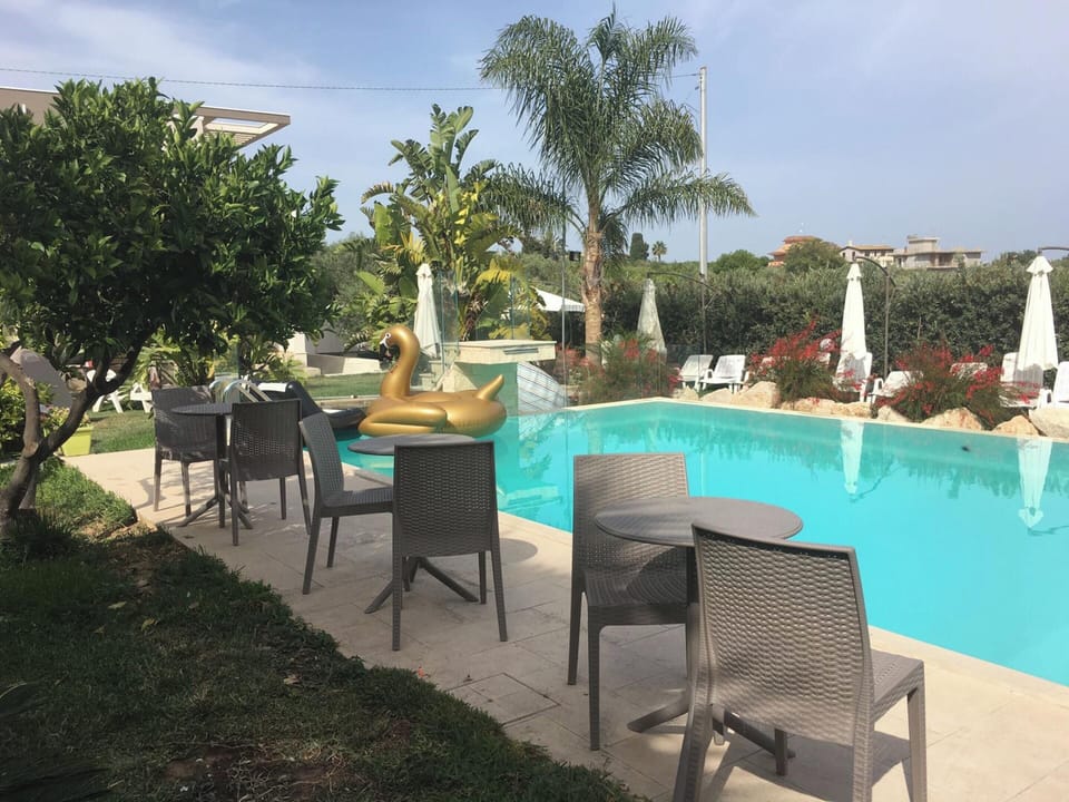 Swimming pool view