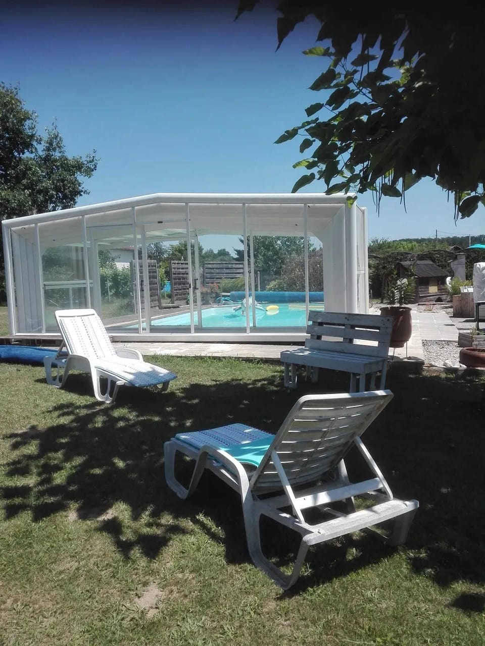 Swimming pool view
