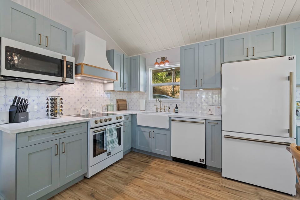 I loved bringing my grandfather's Spaniard kitchen influence into our home.