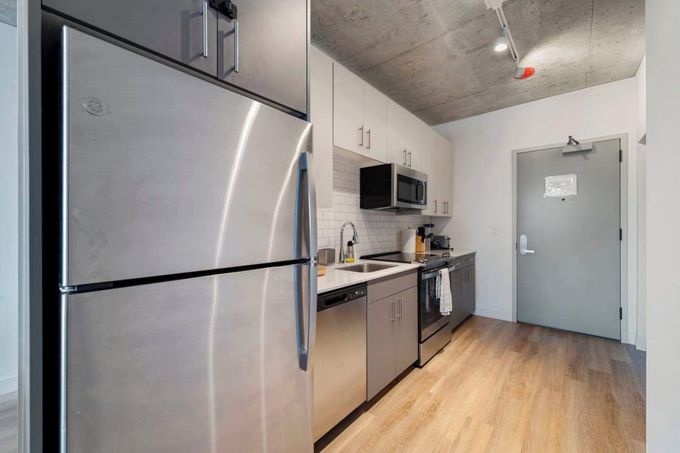 Spacious kitchen