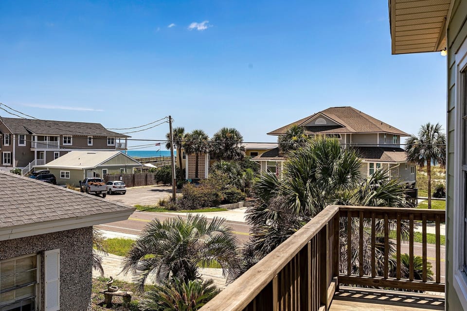 welcome to The Sandcastle at Amelia – a peaceful, two-story beach cottage just steps from the Atlantic