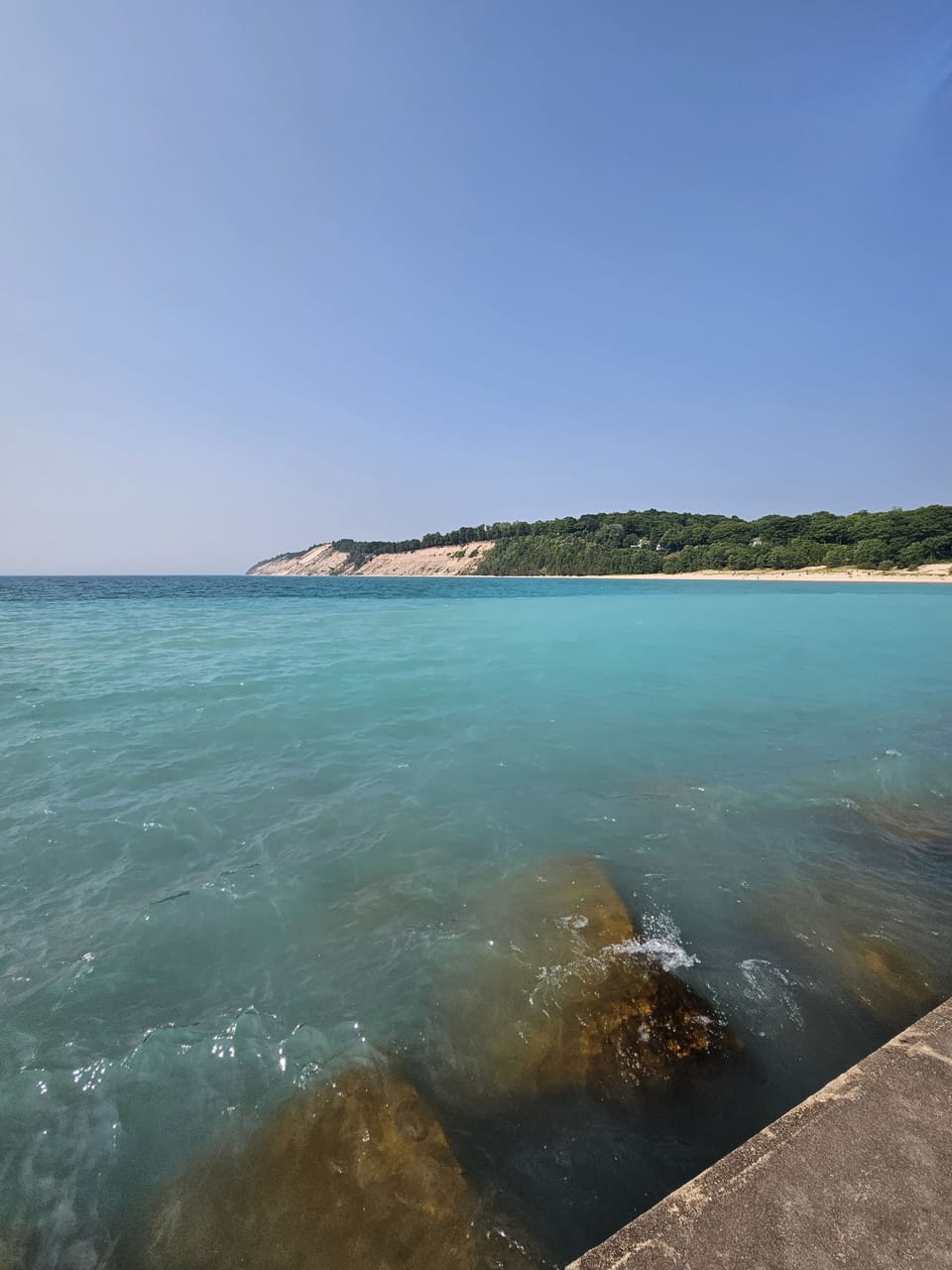 AREA PHOTOS:  Some of the local dunes on Lake Michigan