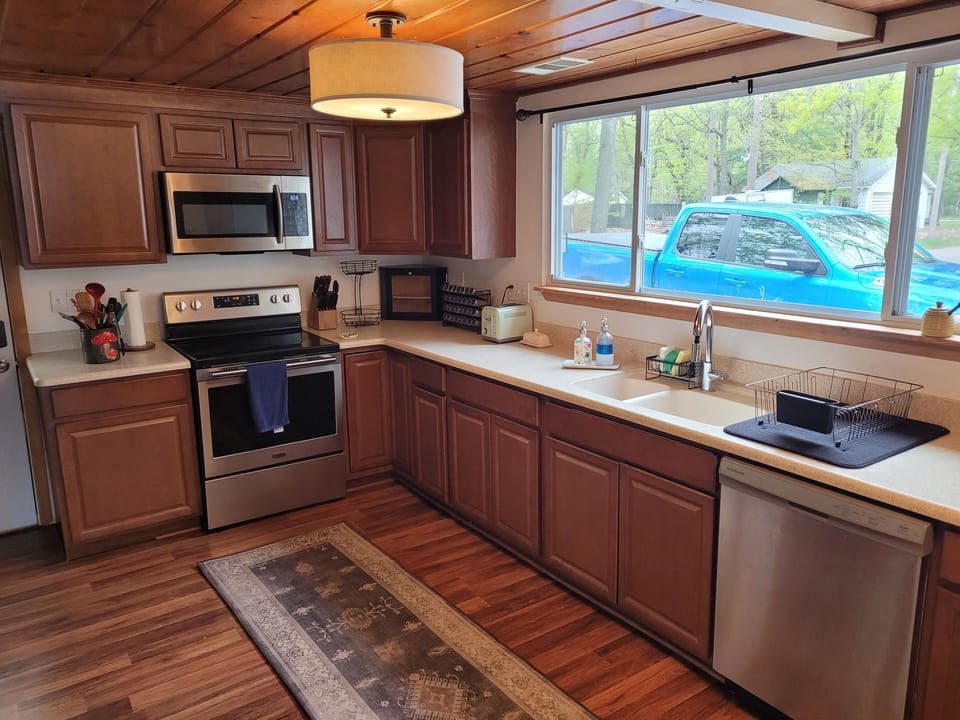 KITCHEN:  The large kitchen with all the necessities you need for making a great meal 