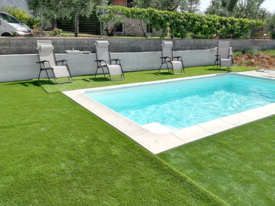 Swimming pool view