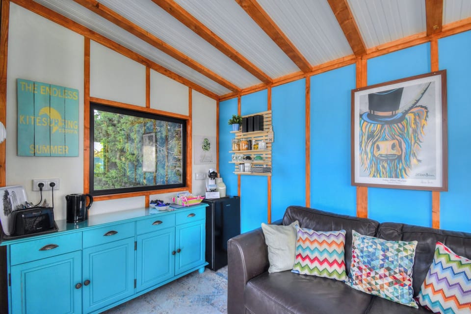 tasteful, comfy lounge and dining space