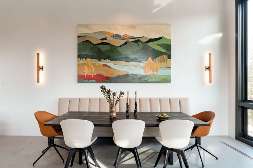 Dining - Wilson, WY - Luxury Villa Rental