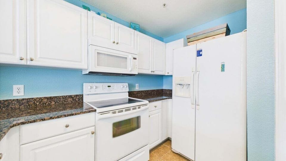 Full kitchen with all the cooking essentials