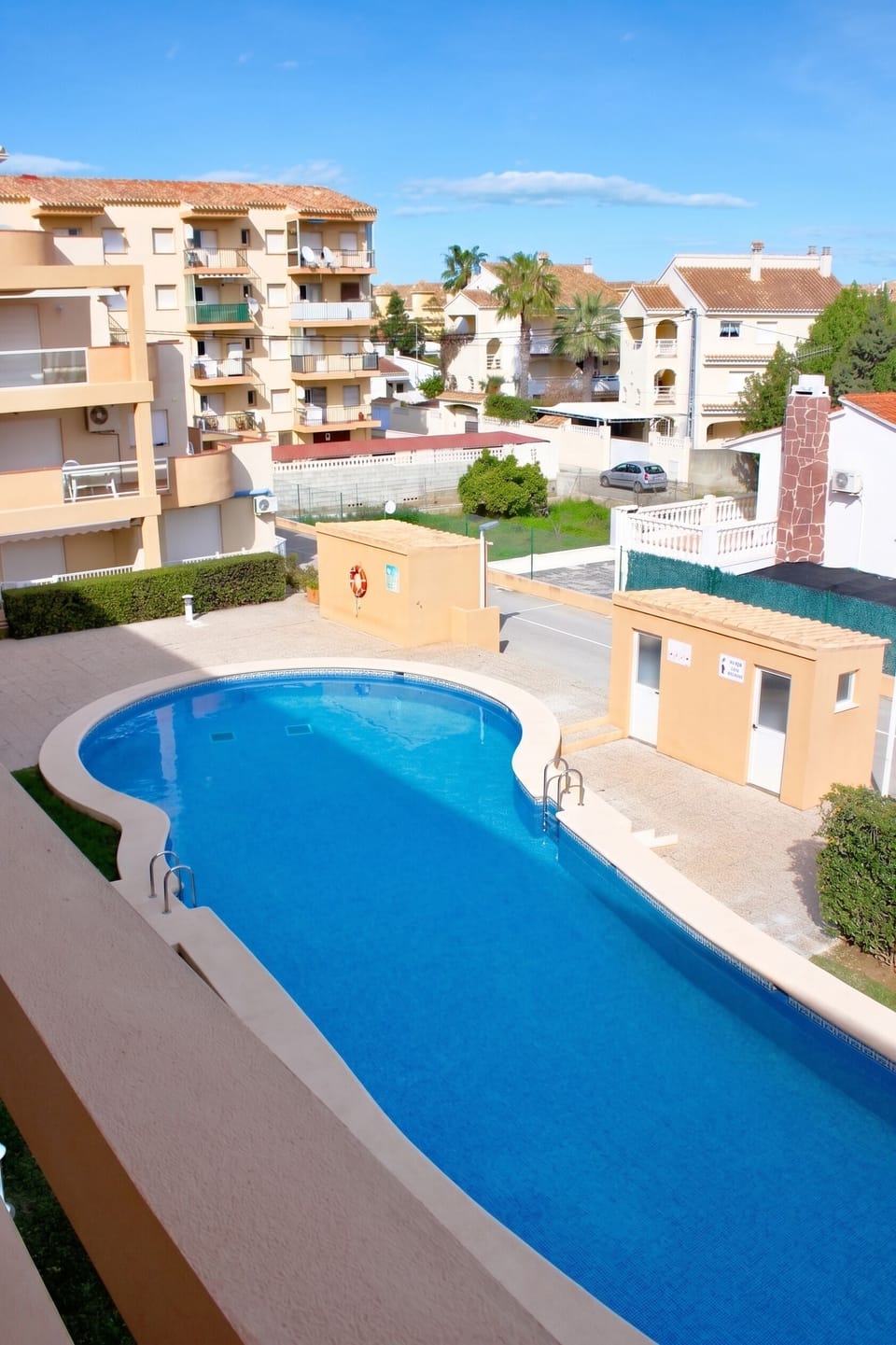 Swimming pool view
