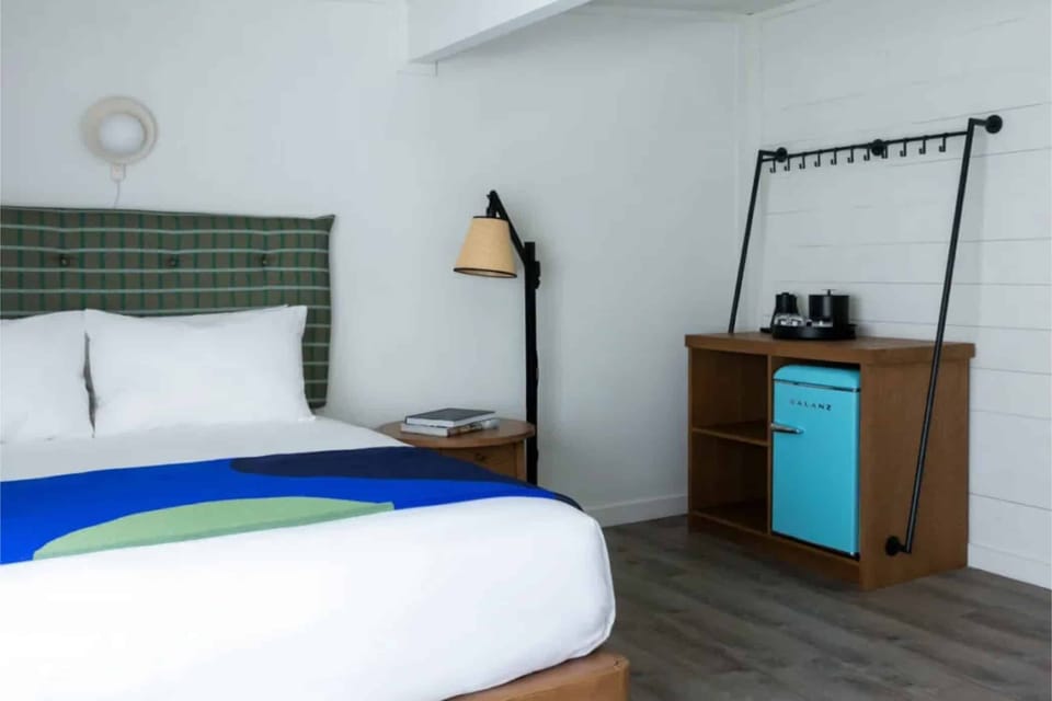 Wake up refreshed with an in-room fridge and coffee station.