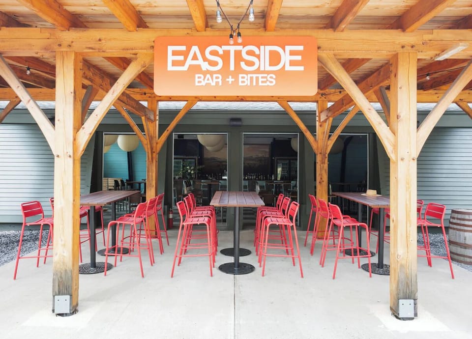 Start the night with open-air seating and easy conversation.