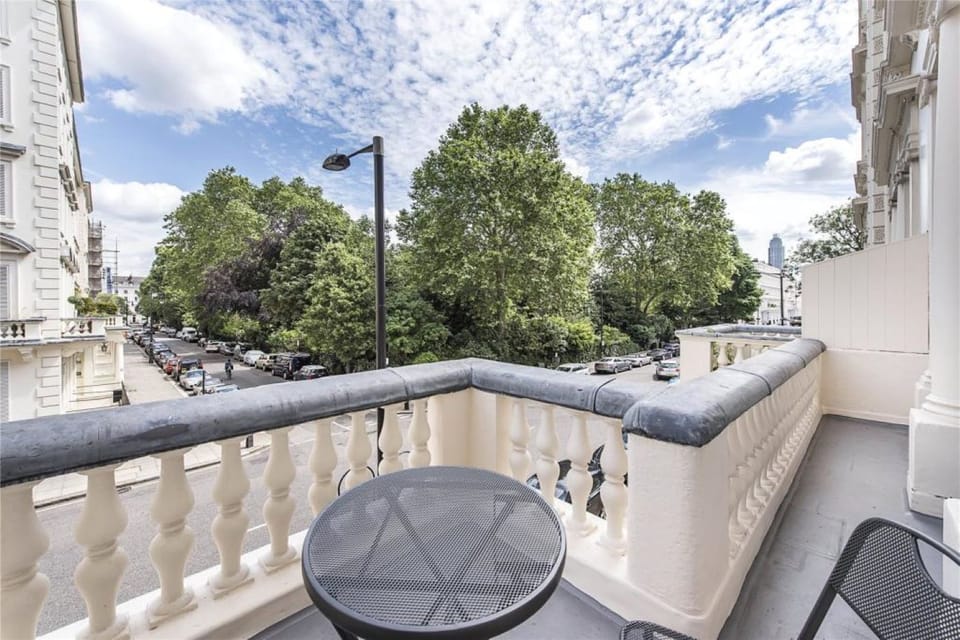 Our Lounge balcony, ideal for watching the world go by