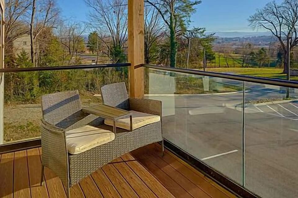 Private balcony