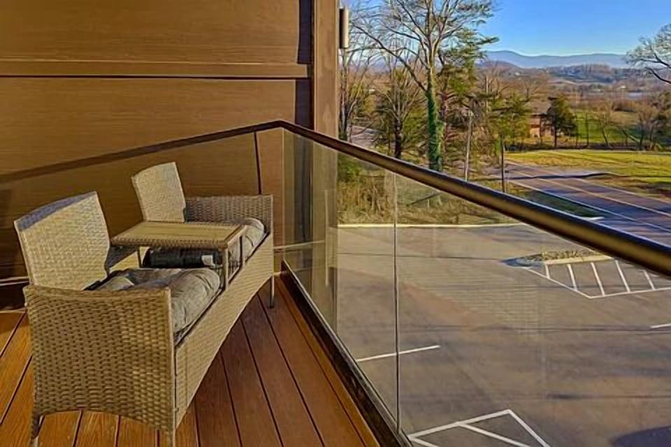 Private balcony