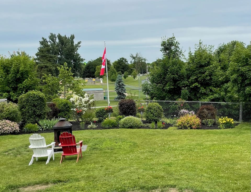 Fire pit only available May to September.