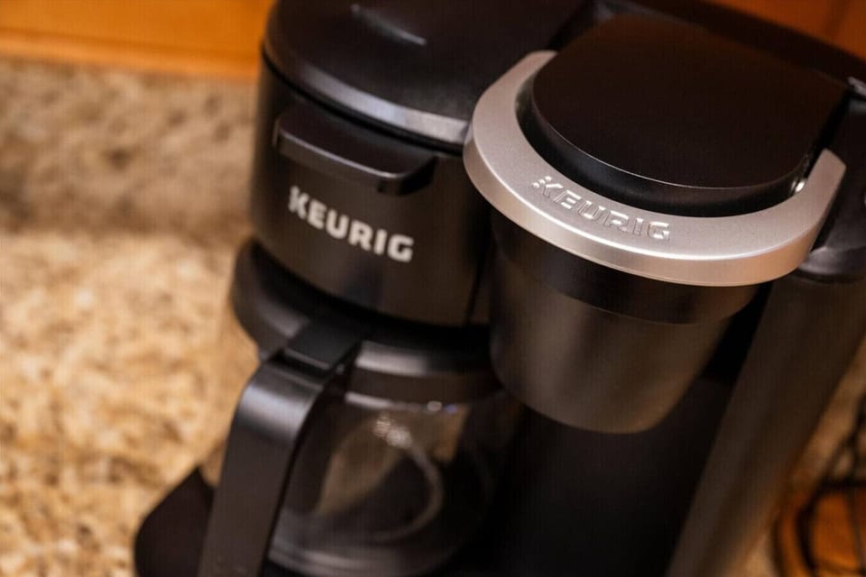 Whether you`re brewing a morning cup or winding down with a nightcap, the Keurig offers quick convenience for every guest’s routine.