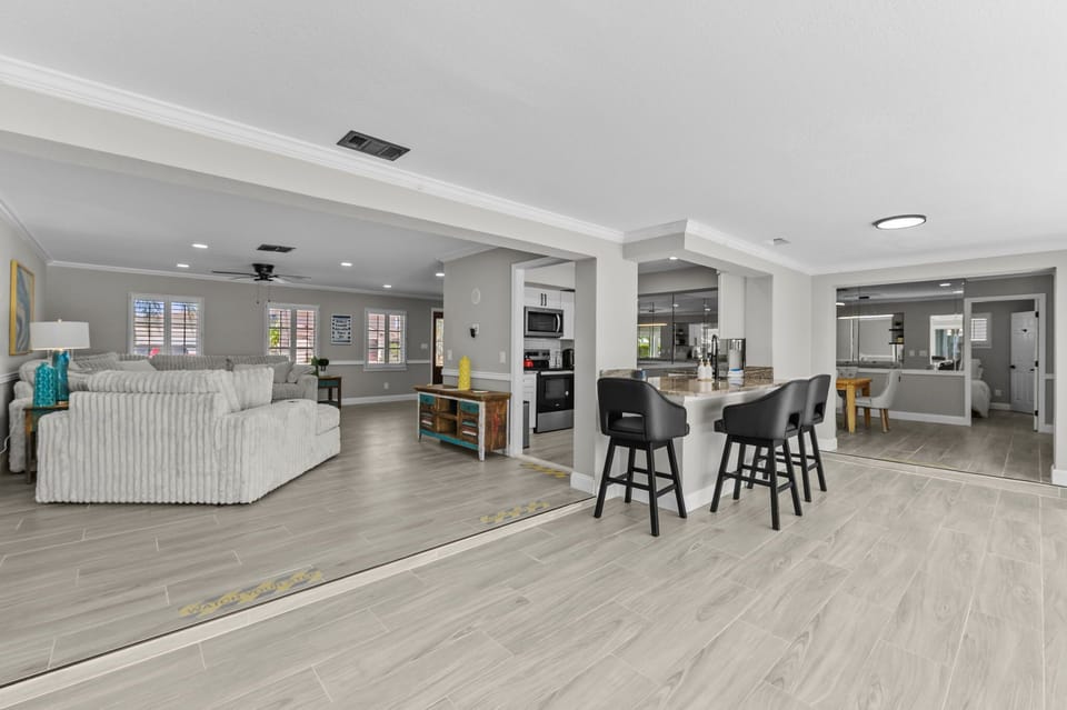 Our open floor plan invites you to enjoy a harmonious flow between living, dining, and kitchen spaces—designed for both comfort and connection.
