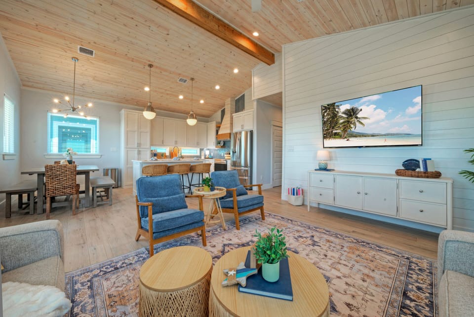 Open concept layout.