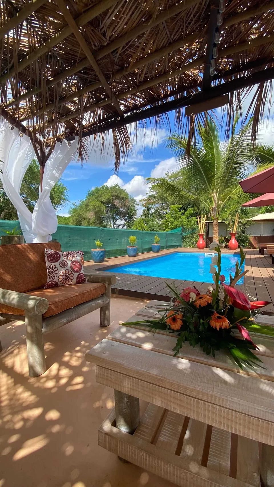Swimming pool view