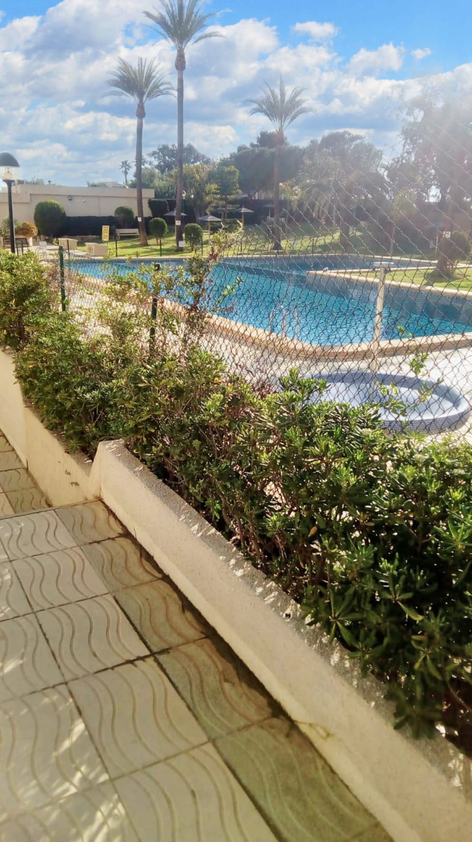 Swimming pool view