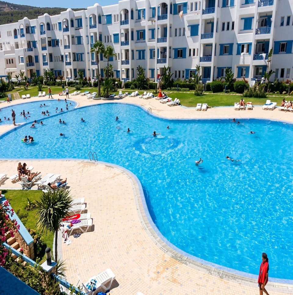 Swimming pool view