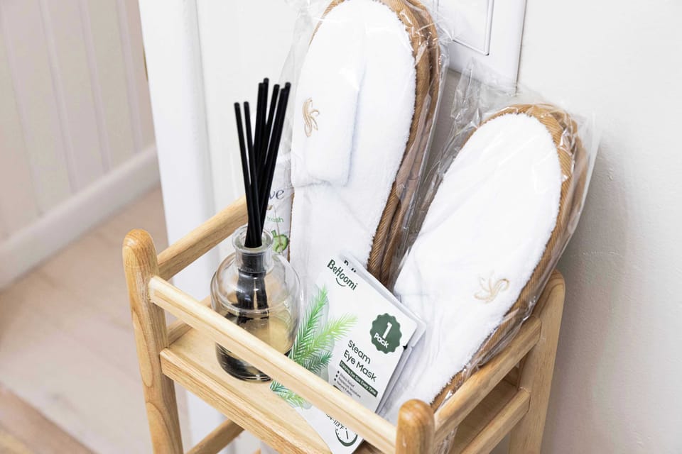 Slippers, face masks, and more! 