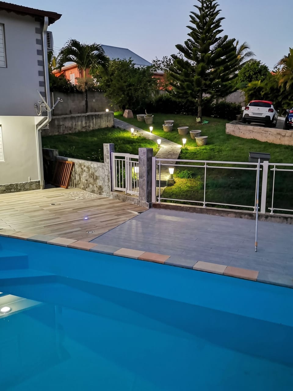 Swimming pool view
