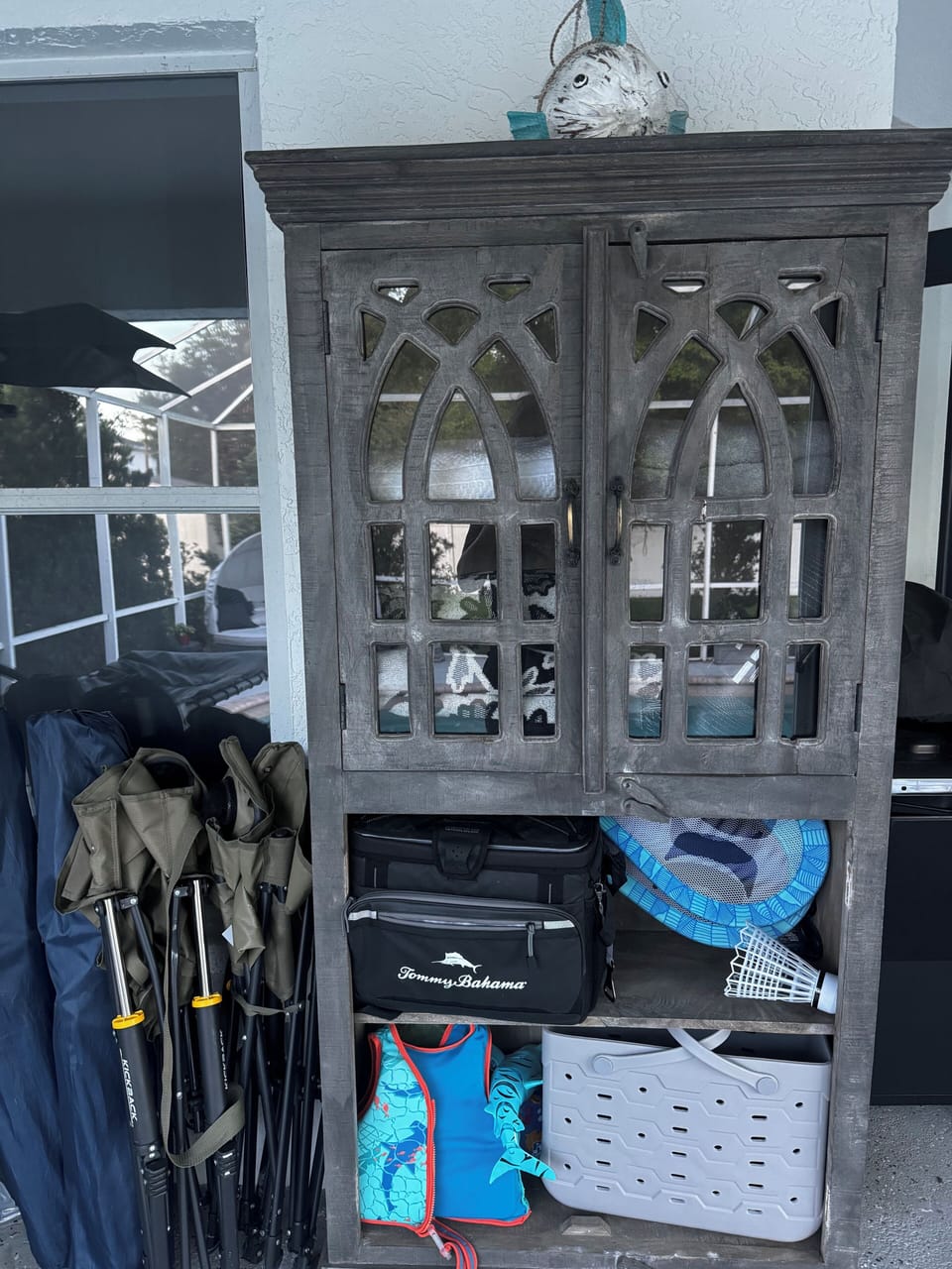 Beach supplies - chairs and cooler