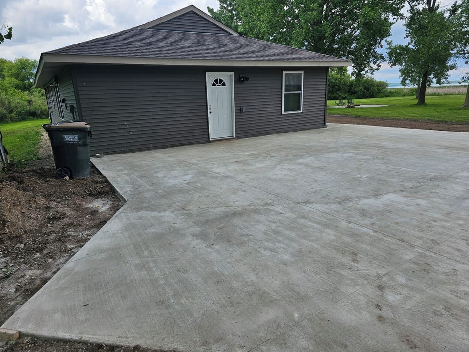 ample parking. no stairs to enter house. 