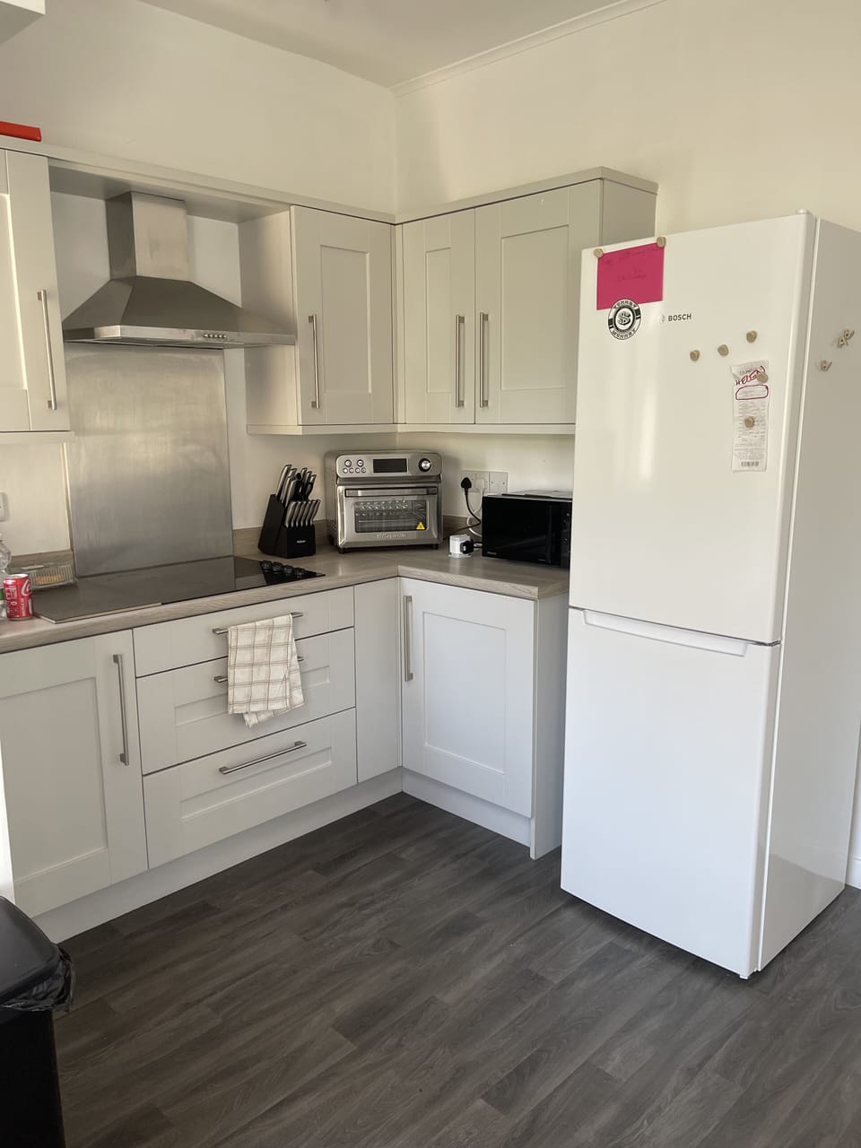 L shaped kitchen